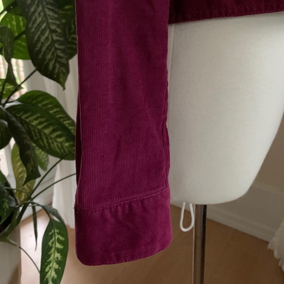 CASLON Deep Ruby Corduroy Blazer - Picture 2 of 6